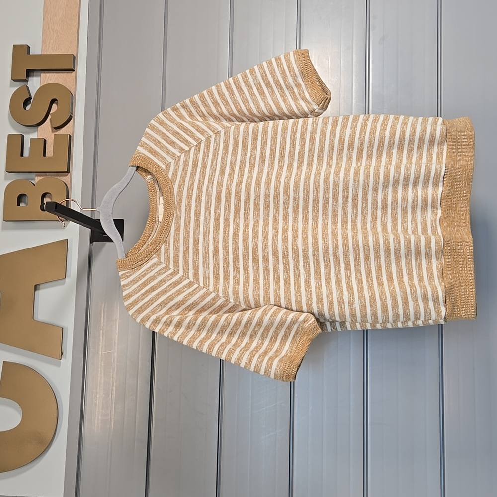Universal Thread Striped Knit Top